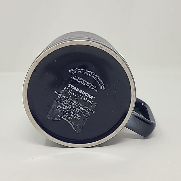 Starbucks Holiday 2020 Iridescent Rainbow Luster Swirl 12 oz. Coffee Mug - Picture 5 of 6